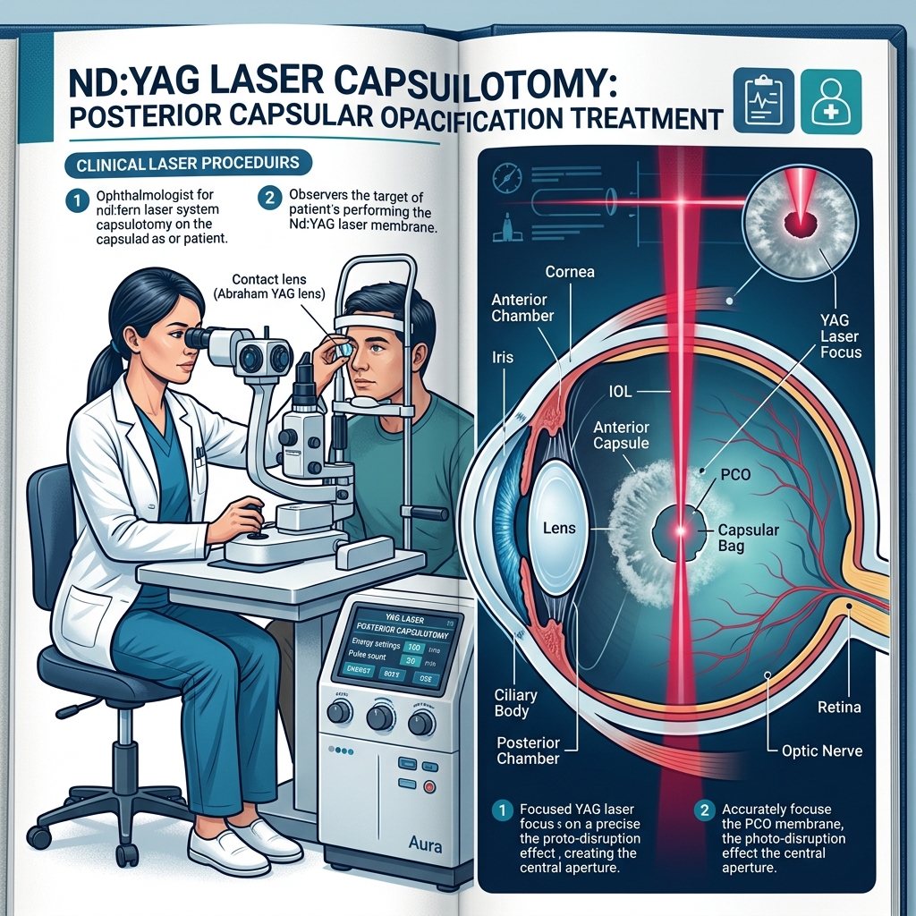Ophthalmic YAG Laser Slit-Lamp Treatment Delivery